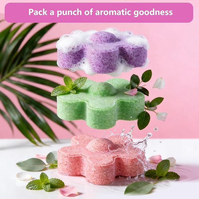 Aromatherapy Shower Steamers, Essential Oils Shower Tablets, Shower Melts - Image 3