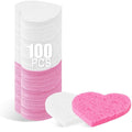 100-Count Compressed Facial Sponges by Mainlyrunmakeupsuppliers