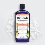 Dr Teal's Foaming Bath with Pure Epsom Salt, Stress Relief with Ginseng & Ginger - Image 8
