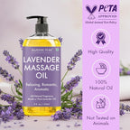MAJESTIC PURE Lavender Massage Oil - Image 2
