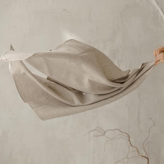 Natural Flax Linen Bath Towel - Image 4
