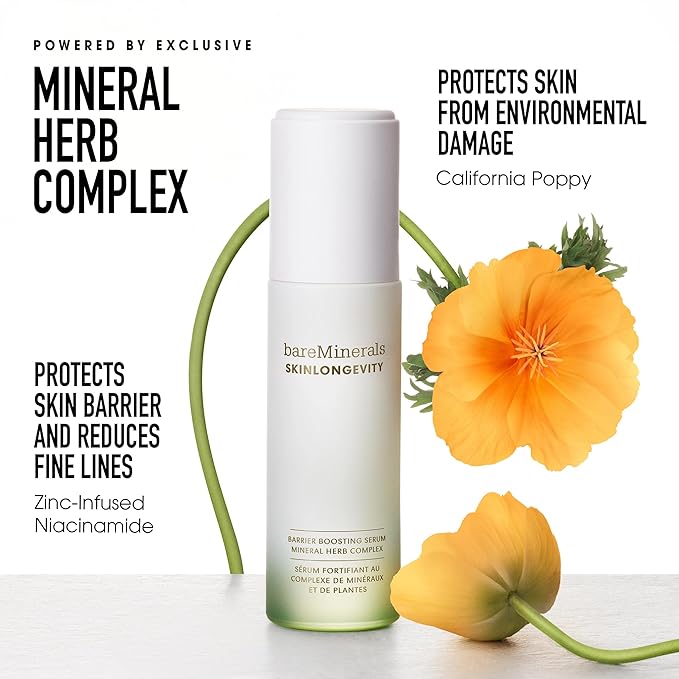 bareMinerals SKINLONGEVITY Barrier Boosting Serum, Hydrating Face Serum - Image 5