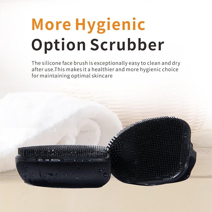 Soft Silicone Face Scrubber, Facial Cleansing Brush, Facial Exfoliation Scrub - Image 9