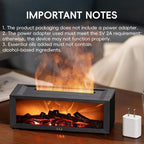 YALEDI Essential Oil Diffuser, 7 Colors Fireplace Flame Fire Oil Diffuser - Image 7