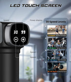 Deep Tissue Massage Gun, Portable Percussion Muscle Massager - Image 2