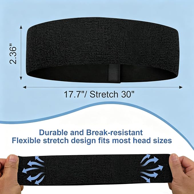 80 Pcs Disposable Facial Headbands - Image 3