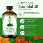 SVA Camphor Essential Oil – 4 Fl Oz – 100% Natural Camphor Oil - Image 2