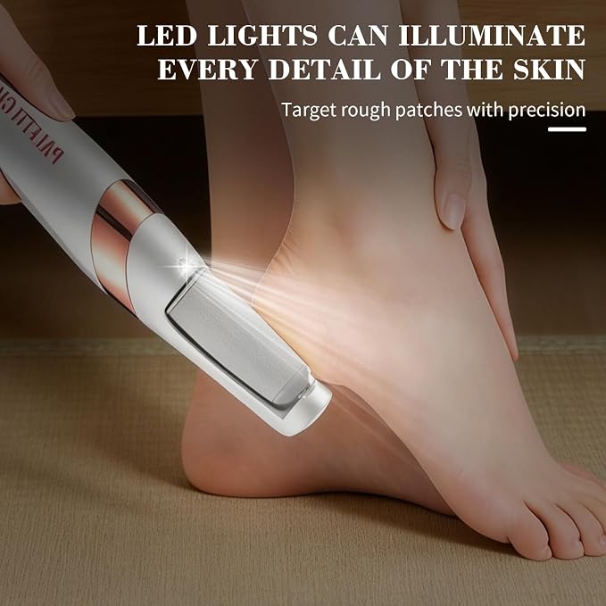 Electric Foot Callus Remover, Rechargeable Foot File Pedicure Kit - Image 6