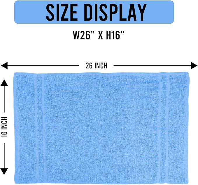 100% Cotton Salon Towel Set of 24|400 GSM|Soft Hand Towel|Bulk Hand |Cotton - Image 6