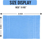 Hand Towels Light Blue Economy Salon Towels - Image 2