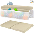 Comfortable Baby Bath Kneeler and Elbow Rest Pad Set – Thick Memory Foam Bath by Toodly