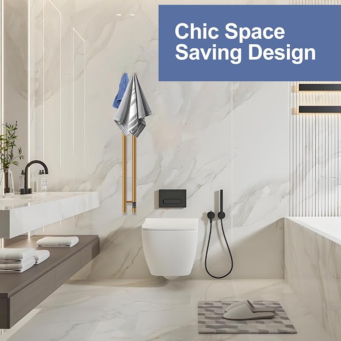 Heated Towel Rack, Towel Warmer - Image 5