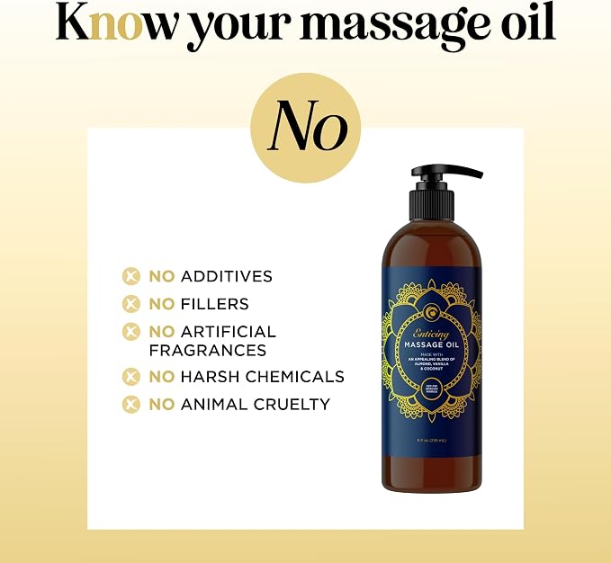 Luxurious Vanilla Massage Oil for Couples - Image 4