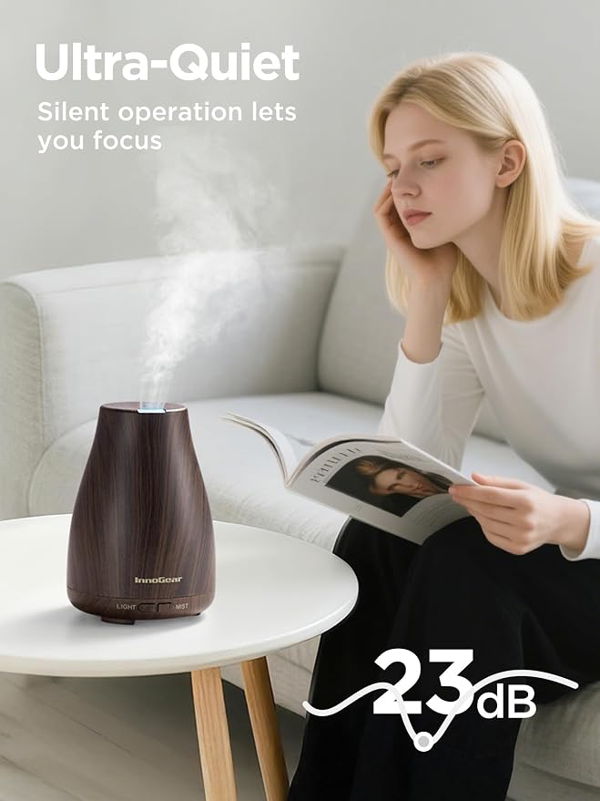 InnoGear Essential Oil Diffuser, Ultrasonic Diffusers - Image 4