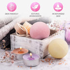 Organic Bath Bombs Women, Nature Bath Bombs - Image 4