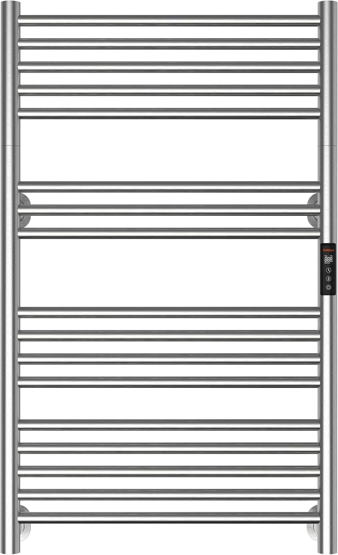 High-Density Foldable Heated Towel Rack, Smart Dual-Zone App/Voice Control - Image 8