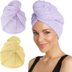 Turbie Twist 2-Pack Microfiber Hair Towel by TurbieTwist