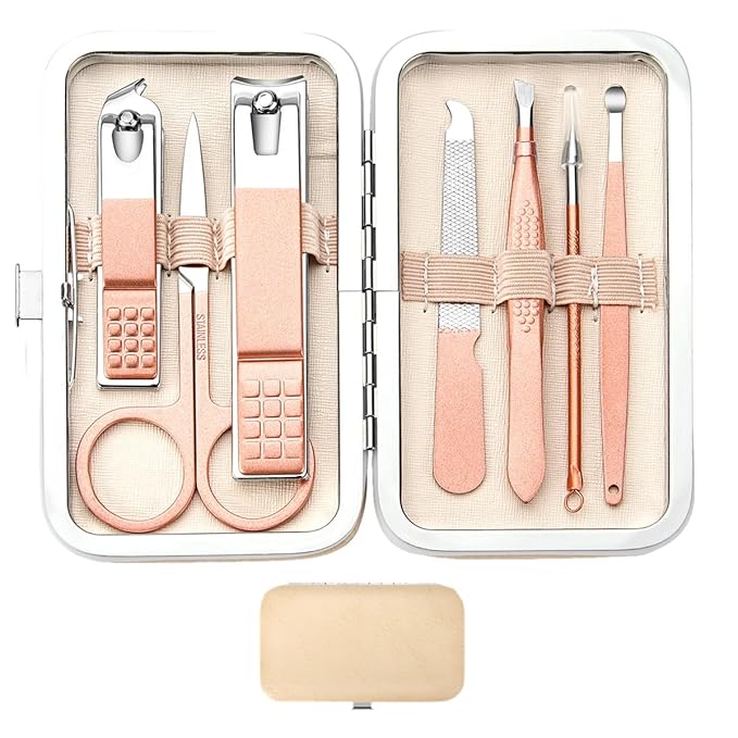 Manicure Set Women Men Nail Clipper Set Stainless Steel Toe Finger Nail by walentinprofwrforyourlife