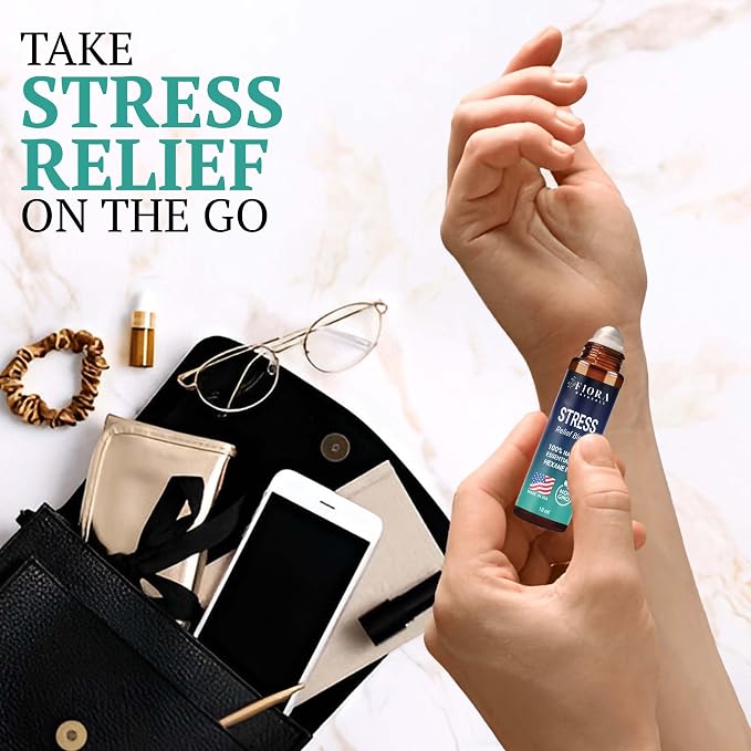 Stress Relief Essential Oil Roll On – Calming Essential Oils Blend - Image 7