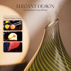 Porseme 150ml Essential Oil Diffuser Glass Color Changing Aroma Air Diffusers - Image 5