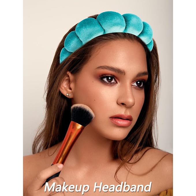 VELSCRUN Spa Headband, Makeup Face Wash Skincare Headbands, Stuff - Image 3