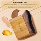 docolor Self Tanner Brush Large Body Makeup Brush, Soft Vegan Tanning Brush no - Image 8