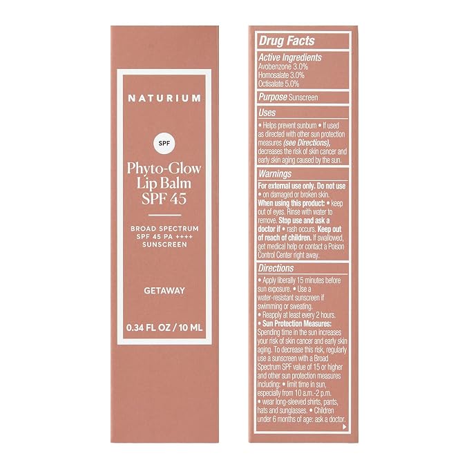 Naturium Phyto-Glow Lip Balm SPF 45 | Tinted Gloss - Image 3