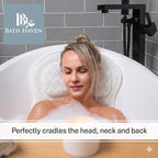 Bath Pillow Bathtub Pillow Back Neck Support Pillow, Spa Cushion - Image 3