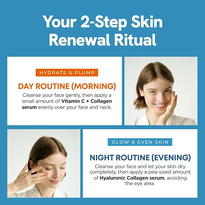 Skin 2.0 Hyaluronic & Collagen + Vitamin C Face Serum – Dermatologist Tested - Image 7