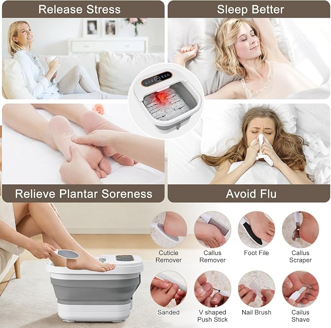UNIFULL Collapsible Foot Spa Bath - Image 7