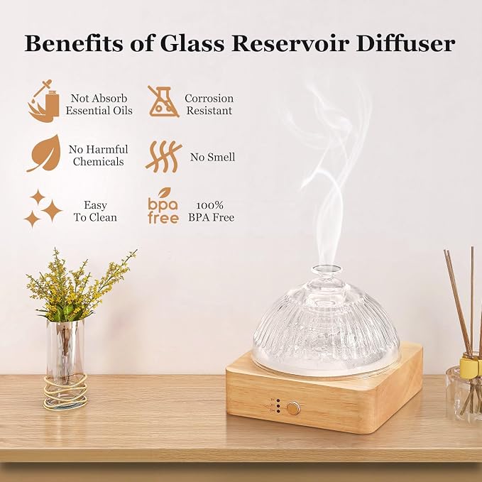 Lecdura Glass Essential Oil Diffuser - Image 3