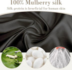 SECZIPE 100% Mulberry Silk Sleep Mask Eye Mask - Image 3
