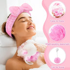 Moucuny 42 Pcs Summer Spa Sleepover Party Supplies Bulk - Image 6