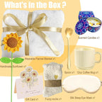 Gift Baskets for Women, Self Care Package, Sunflower Get Well Soon, Thinking of - Image 4
