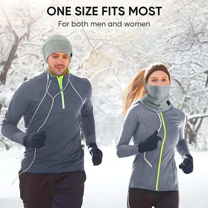 TICONN Neck Gaiter Face Cover Scarf, Neck Warmer Breathable Sun & Wind-proof - Image 5