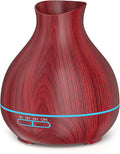 BZseed Aromatherapy Essential Oil Diffuser 550ml 12 Hours Wood Grain Aroma by BZseed+Diffuser