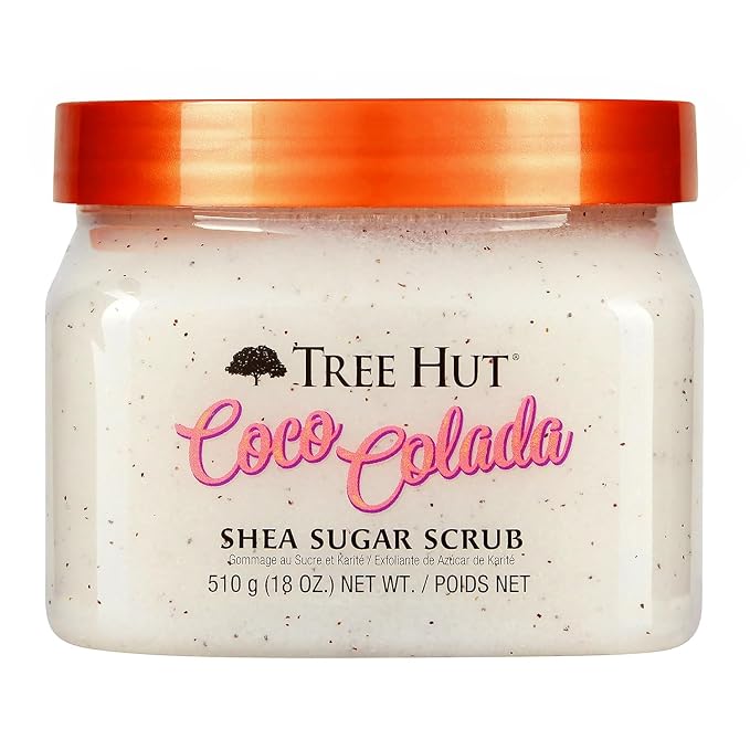 Tree Hut Coco Colada Shea Sugar Scrub, Mothers Day Gifts, Exfoliating & by TreeHut