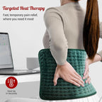 Heating Pad for Back Neck Shoulder Pain Relief and Period Cramps, Large Heating - Image 5