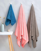 Lumimi Towel Set of 6 Very Soft Microfiber 3 Bath and 3 Hand Towels Quick Dry - Image 7