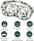 OLESILK 100% Natural Mulberry Silk Sleep Eye Mask Block Out Light, Fashion - Image 6