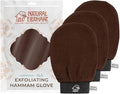 Natural Elephant Exfoliating Hammam Glove | Authentic Moroccan Kessa Body Scrub by NaturalElephant