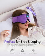 Sleep Mask with Bluetooth 5.4 Headphones, Wireless Music Sleep Eye Mask - Image 2