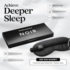 TheSleepGuard Pure Silk Sleep Mask Light Blocking Travel Essentials. Eye Masks - Image 3