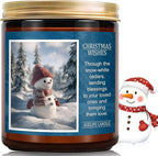 Christmas Candles | Christmas Wishes Scented Candle, Holiday Soy Wax Candles by Auelife