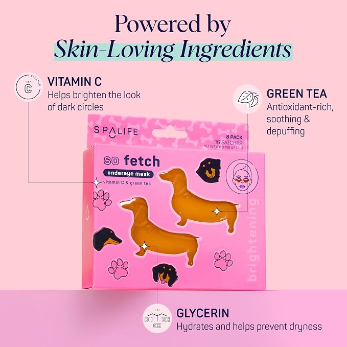 SpaLife So Fetch Hydrogel Under Eye Patches - Image 3