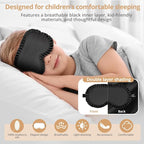 Kids Sleep Mask, 100% Real Mulberry Silk Eye Mask, Sleeping Mask - Image 4