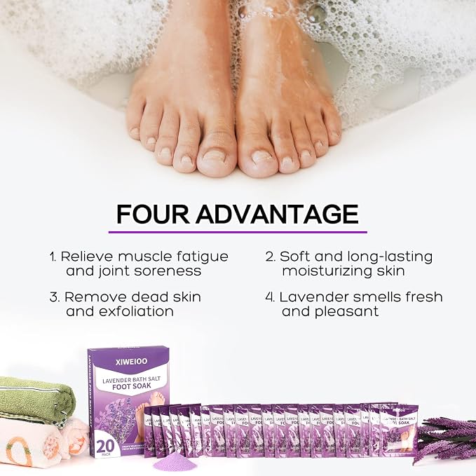 Foot Soak Salts with Epsom Salt - Image 4