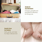 Ourmed Life Face Towels, Disposable Biodegradable Facial Towels - Image 7