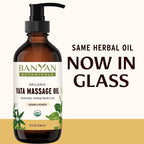 Banyan Botanicals Vata Massage Oil – Organic Herbal Massage Oil - Image 2