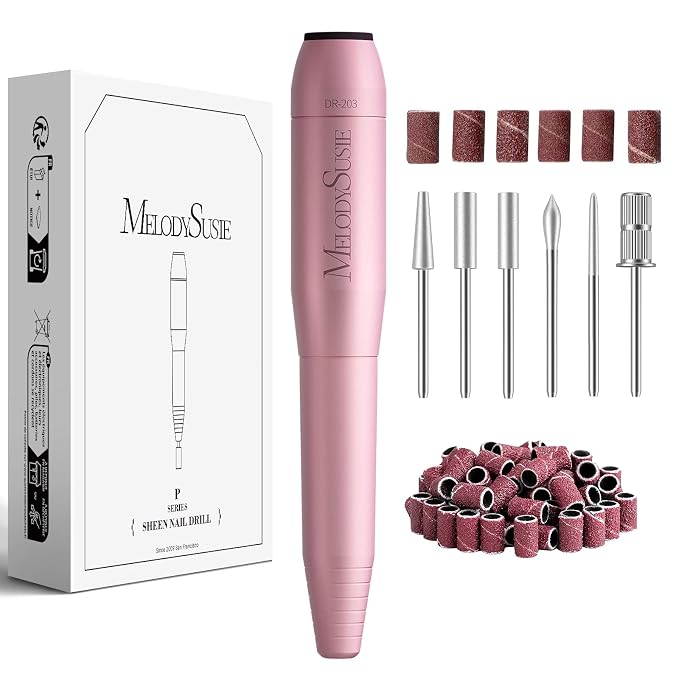 MelodySusie Pen-Shaped Portable USB Nail Drill, PC120I 20000RPM Electric Nail by MelodySusie